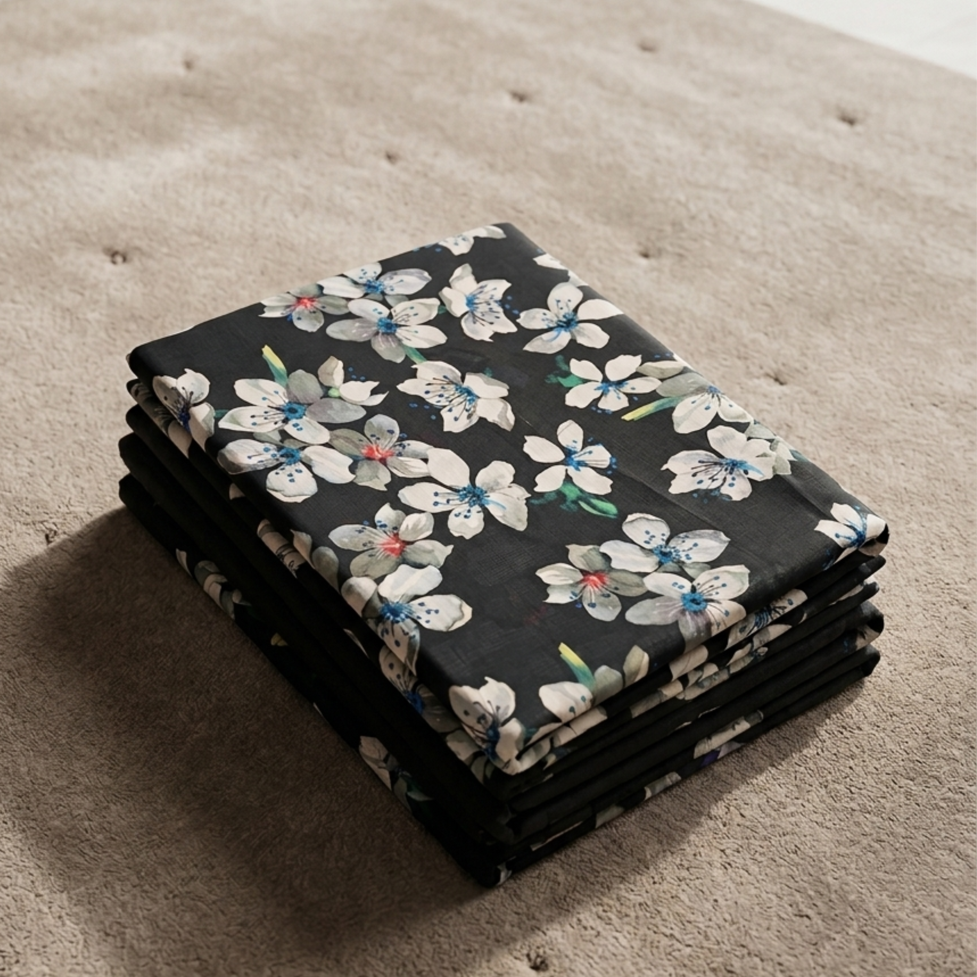 charcoal black Lawn